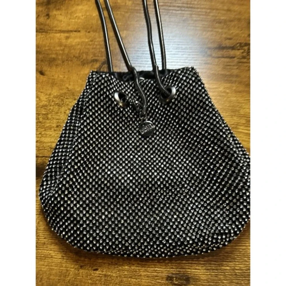 Badgley‎ Mischka Black Rhinestone Evening Clutch